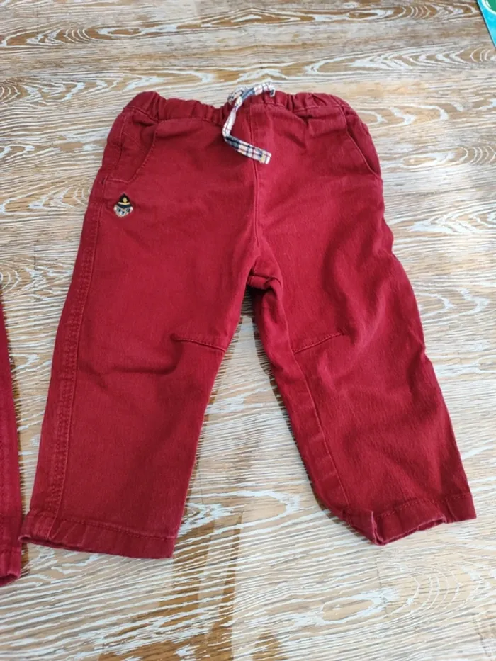 🍁 lot de 5 pantalons taille 12 mois 🍁 - photo numéro 7