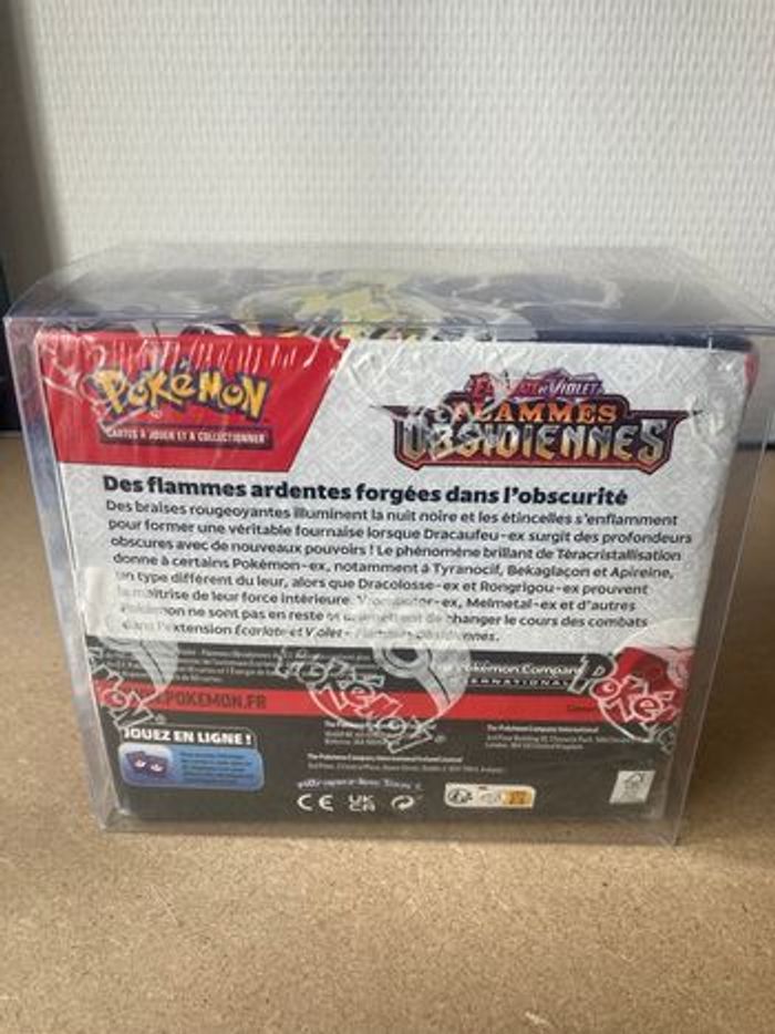 Pokemon - Display Flammes Obsidiennes- Scellé - photo numéro 4