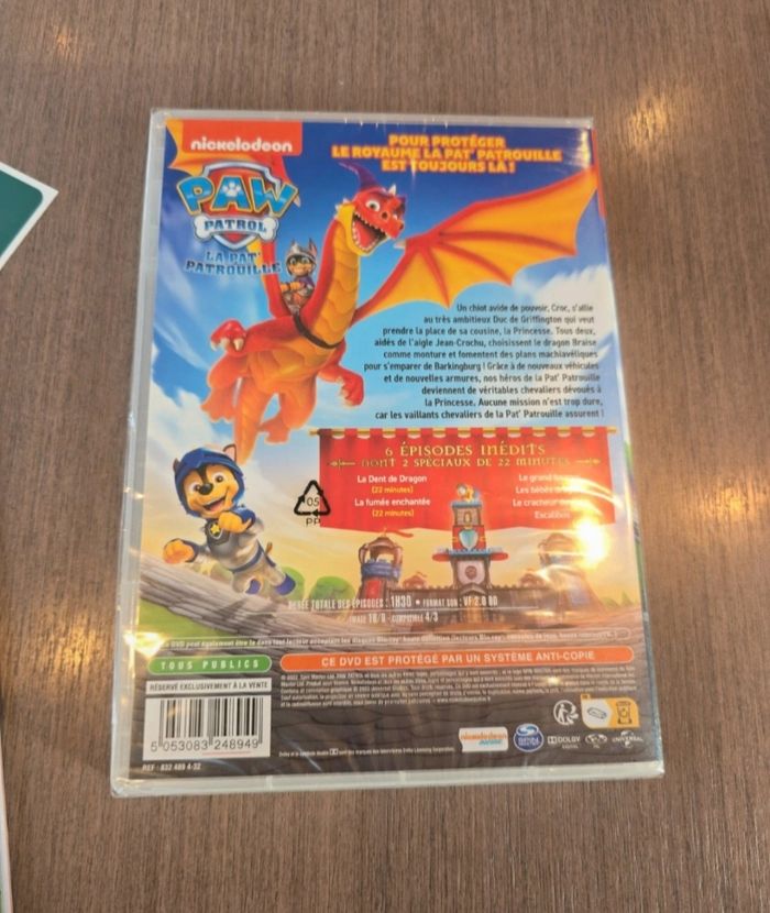 Dvd paw patrol neuf - photo numéro 2