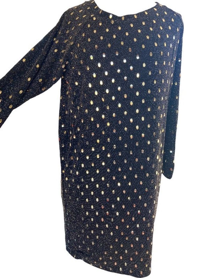 Robe avec style de sequins