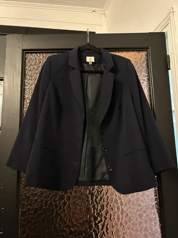 blazer bleu marine - XL - France Rivoire
