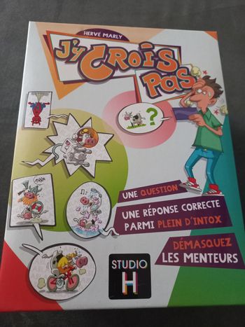 Jeu j'y crois pas studio h