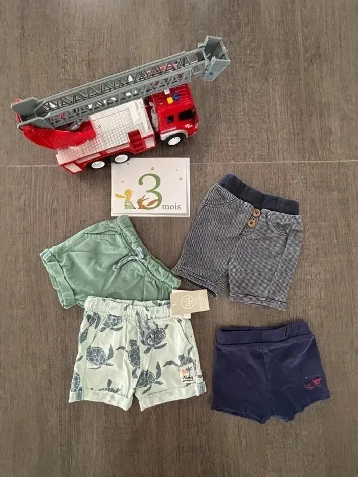 Lot 12 pièces garçon 3 mois - photo numéro 5