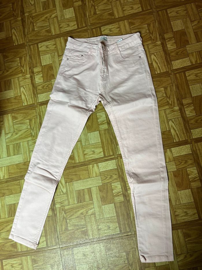 Pantalon rose pâle