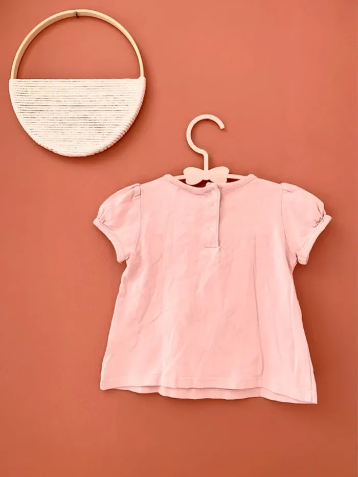 💖 T-shirt bébé Cocoon La Redoute – 9 mois - photo numéro 2
