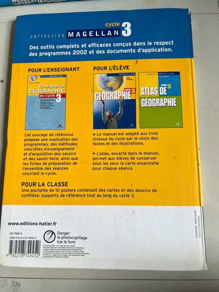 Géographie cycle 3 - photo numéro 2