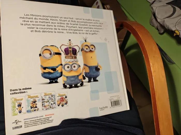 Livre Les minions vive le roi bob l album du film - photo numéro 2