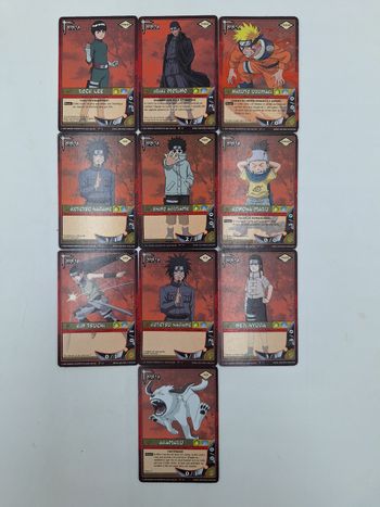 Lot 117 : 10 x Naruto FR Vintage 2002