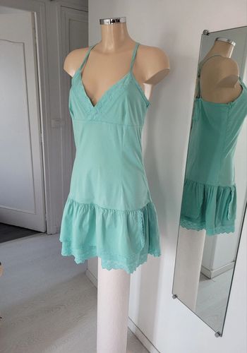 Robe d'été bleu turquoise