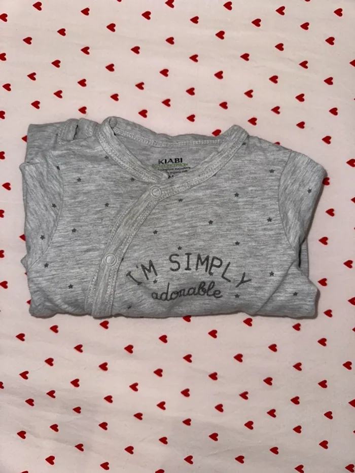 Pyjama gris - photo numéro 3