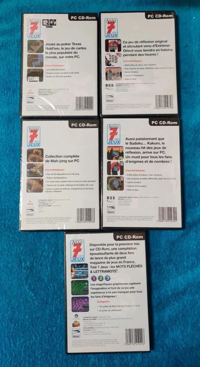 PC Lot de 5 jeux télé 7 jours - photo numéro 2