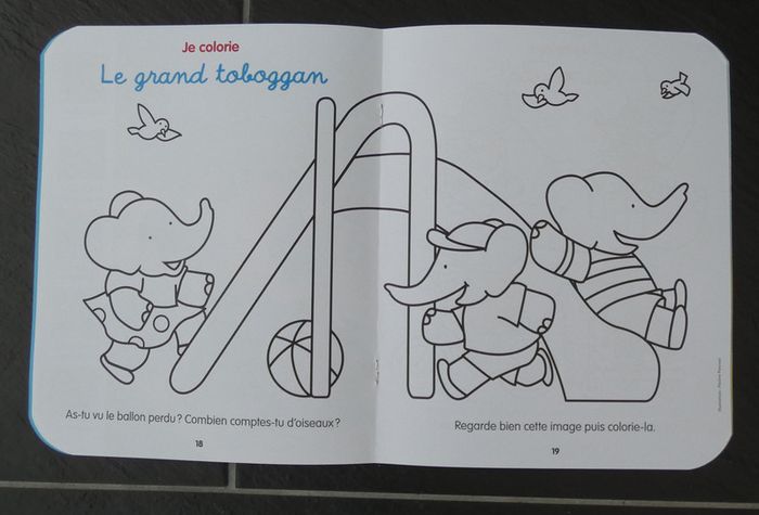 Magazine Babar avec histoires et coloriages du printemps - photo numéro 5