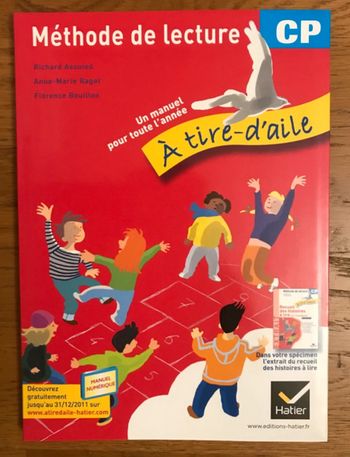 À tire-d'aile CP - Manuel de lecture