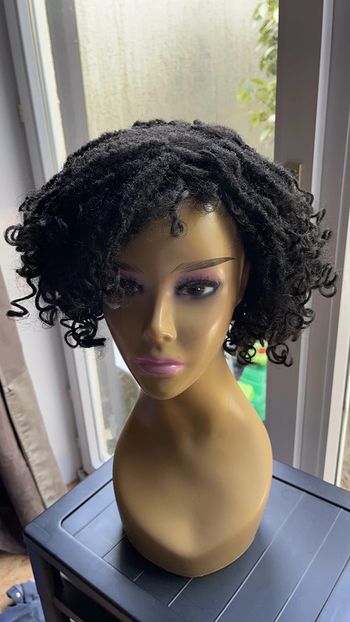 Perruque tresse style vanille neuve