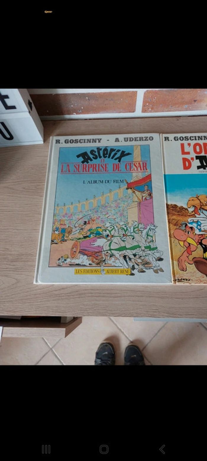 Bs asterix et obelix la surprise de césar + l'odyssée d'asterix - photo numéro 2
