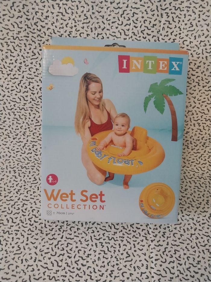 Bouée bébé siège piscine Intex My Baby Float 70 cm neuve - photo numéro 1