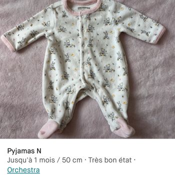 Pyjamas velours