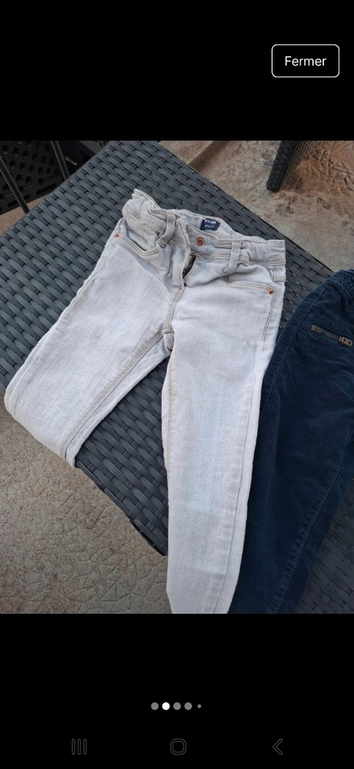 Lot 2 pantalons kiabi - photo numéro 2