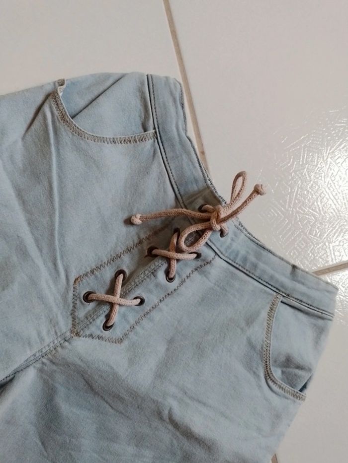 Short femme Bleu ciel Blancheporte - photo numéro 10