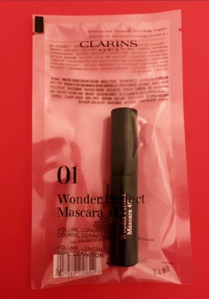 🪷 Mascara Wonder Perfect 4D - Noir - Clarins - Neuf  ⭐ - photo numéro 3