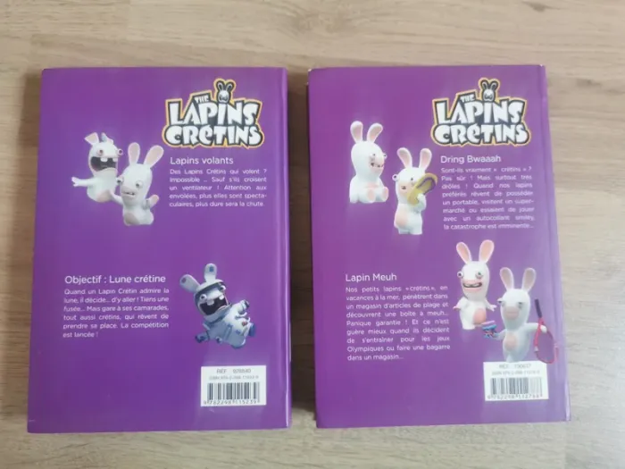 Lot 2 livres lapins crétins - photo numéro 2
