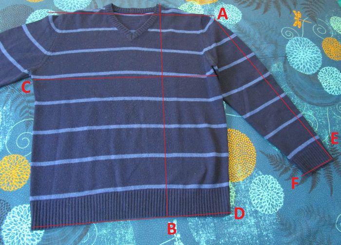 Pull homme sweat col V Taille XL Bleu Marine à rayures (T102) - photo numéro 2