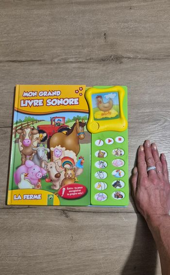 Mon grand livre sonore : La ferme