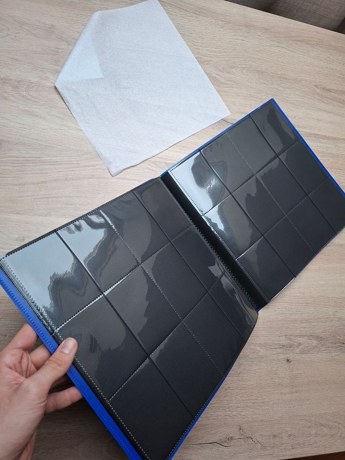 Album bleu de rangement pour 480 cartes Pokémon / lorcana de qualité premium - photo numéro 2