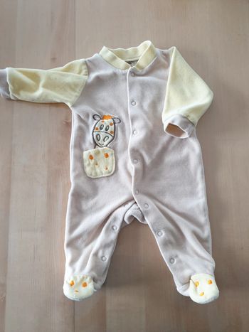 Pyjama  bébé dors bien 3 mois girafe