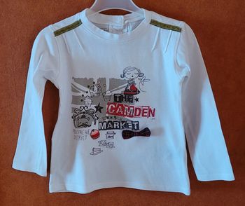 T-shirt manches longues fille