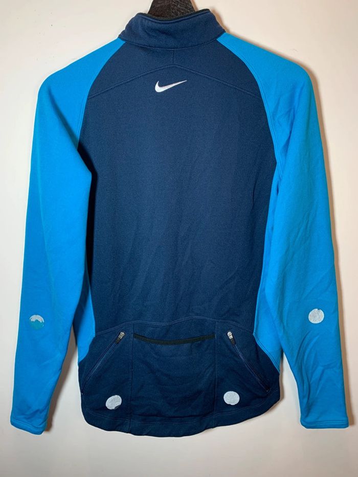 Veste de course pour homme Nike Fit bleu marine et ciel taille S 061 - photo numéro 3