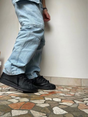 Adidas Stan Smith Black & Gold