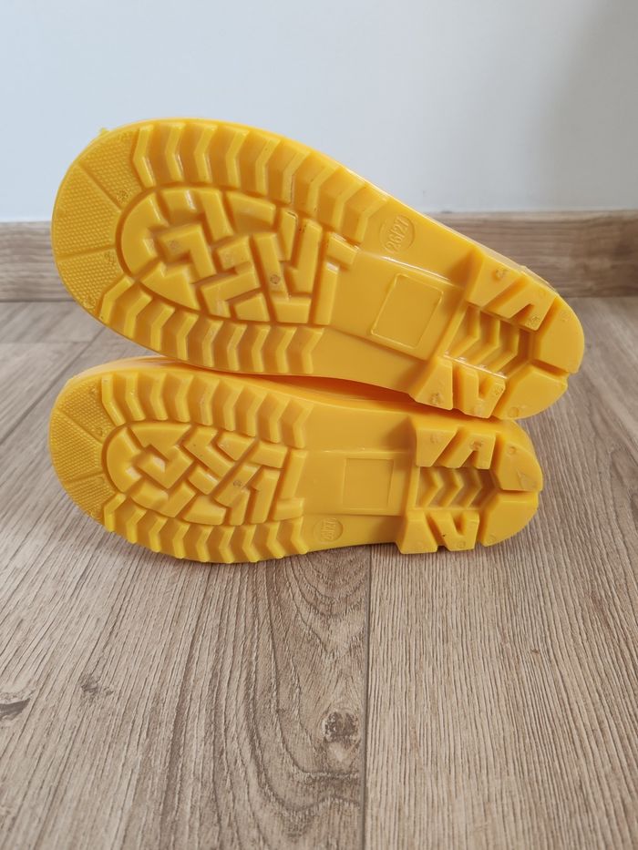 Bottes 26-27 jaunes enfant - photo numéro 3