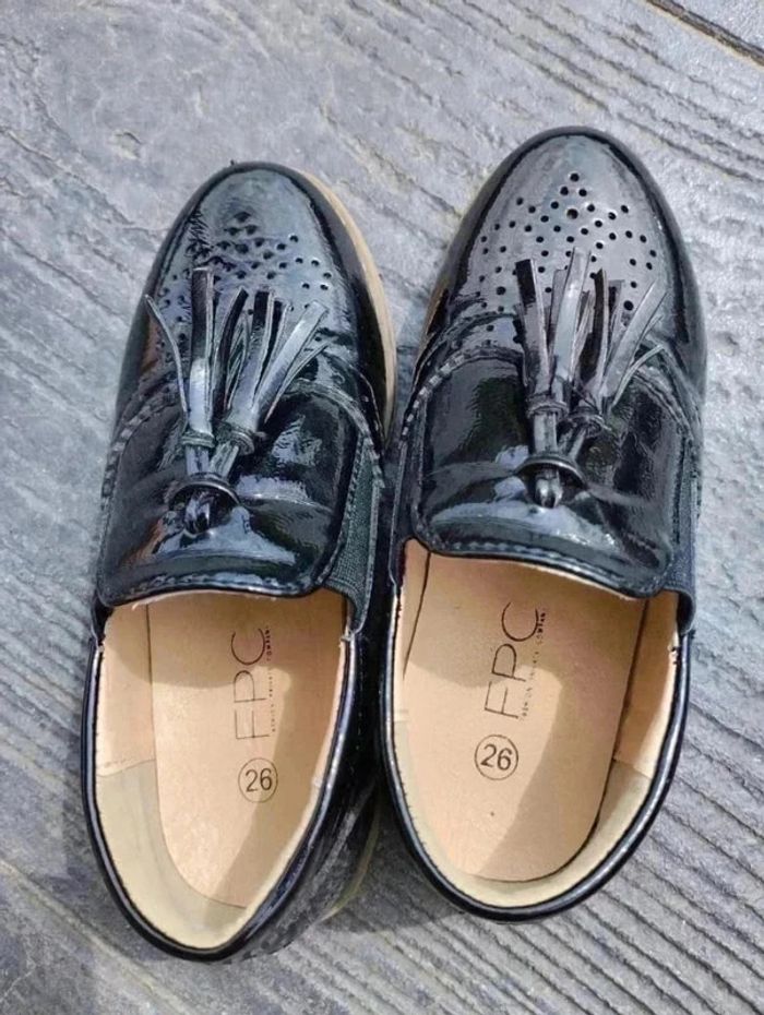🦋 Magnifique mocassins, derbies, richelieu à franges P 26 Boutique Locale - photo numéro 6