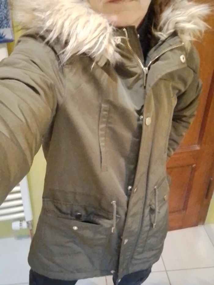 Parka femme vert kaki Gémo - photo numéro 2