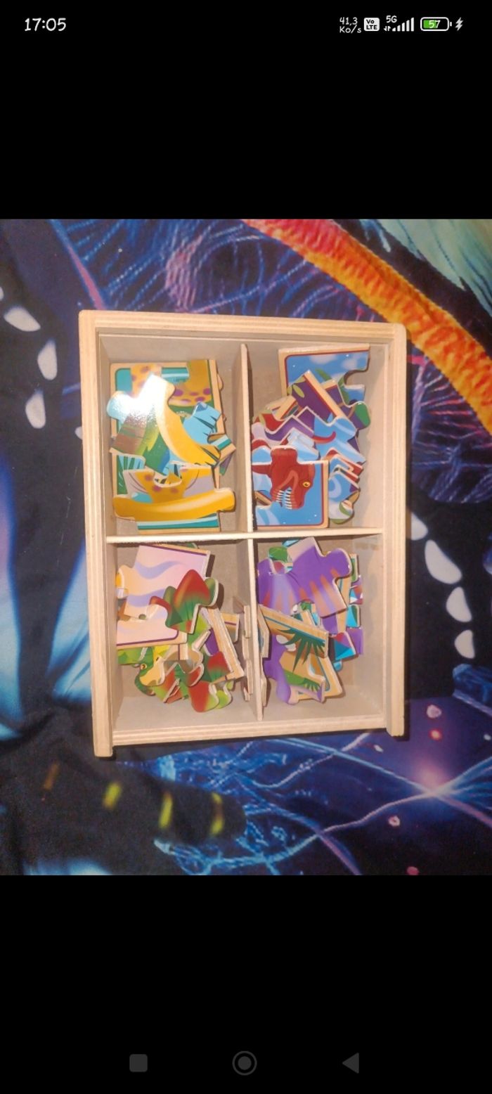 Puzzle en bois - photo numéro 2