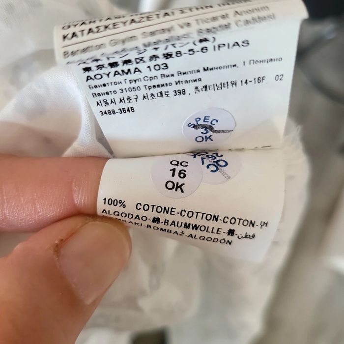 Chemise neuve femme taille 42 benetton - photo numéro 7