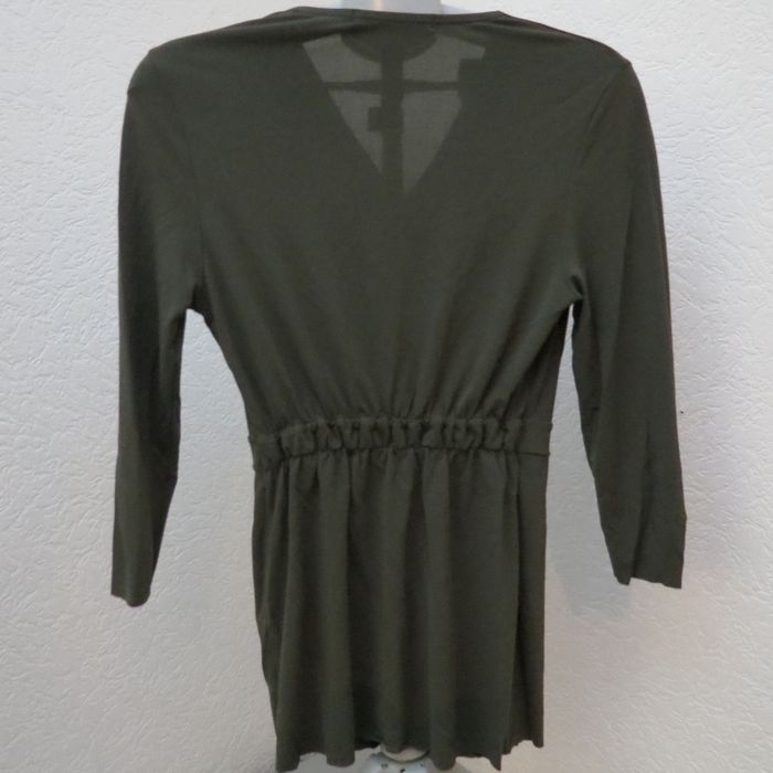 top cache-cœur kaki – élégante & confortable - photo numéro 5