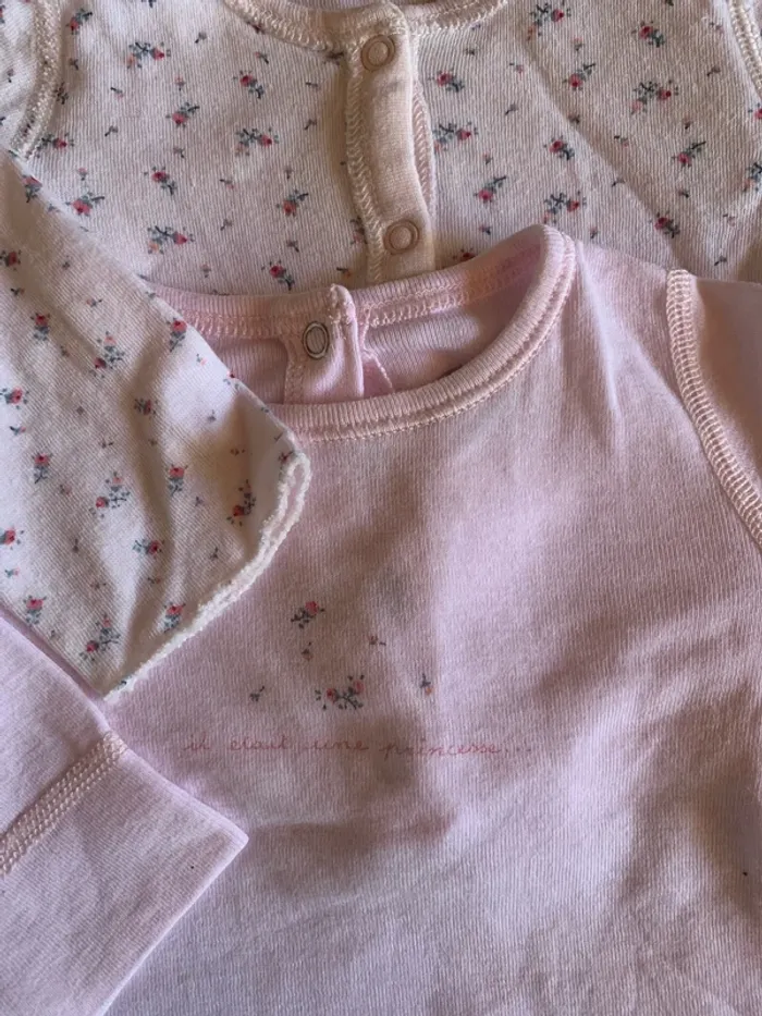 Ensemble Petit Bateau fille 3 mois - photo numéro 3