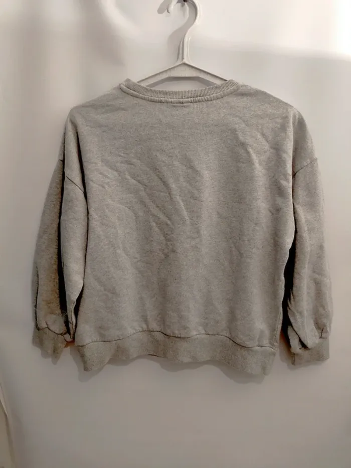 Sweat enfant gris pokémon taille 10 ans - photo numéro 5