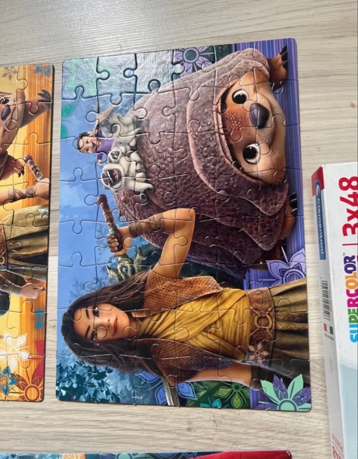 Puzzle raya le dernier dragon Disney - photo numéro 2