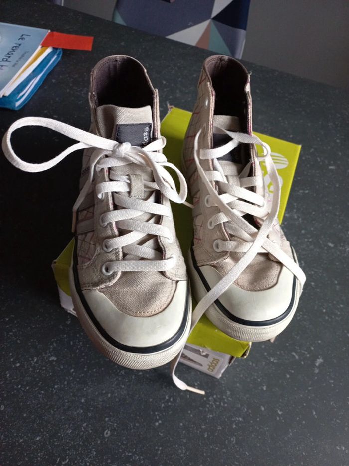 Baskets Adidas p38 clémente stripe hi - photo numéro 2