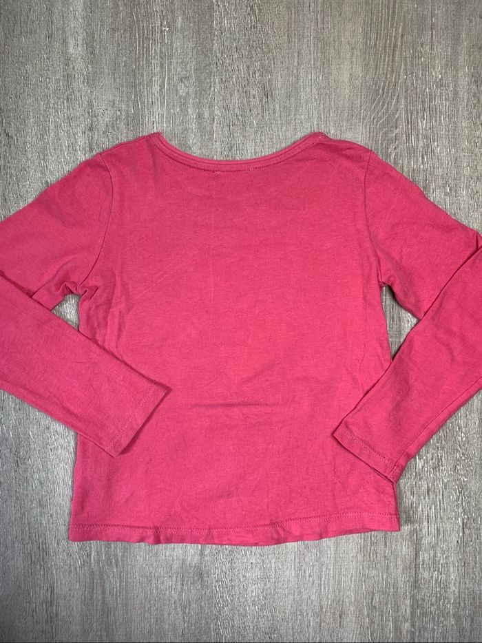T-shirt ML a sequins - taille 6 ans 116 cm - photo numéro 8