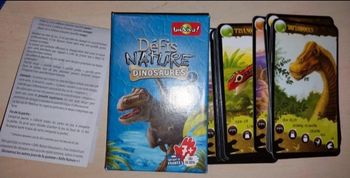 Jeu de cartes défiscdinosaure