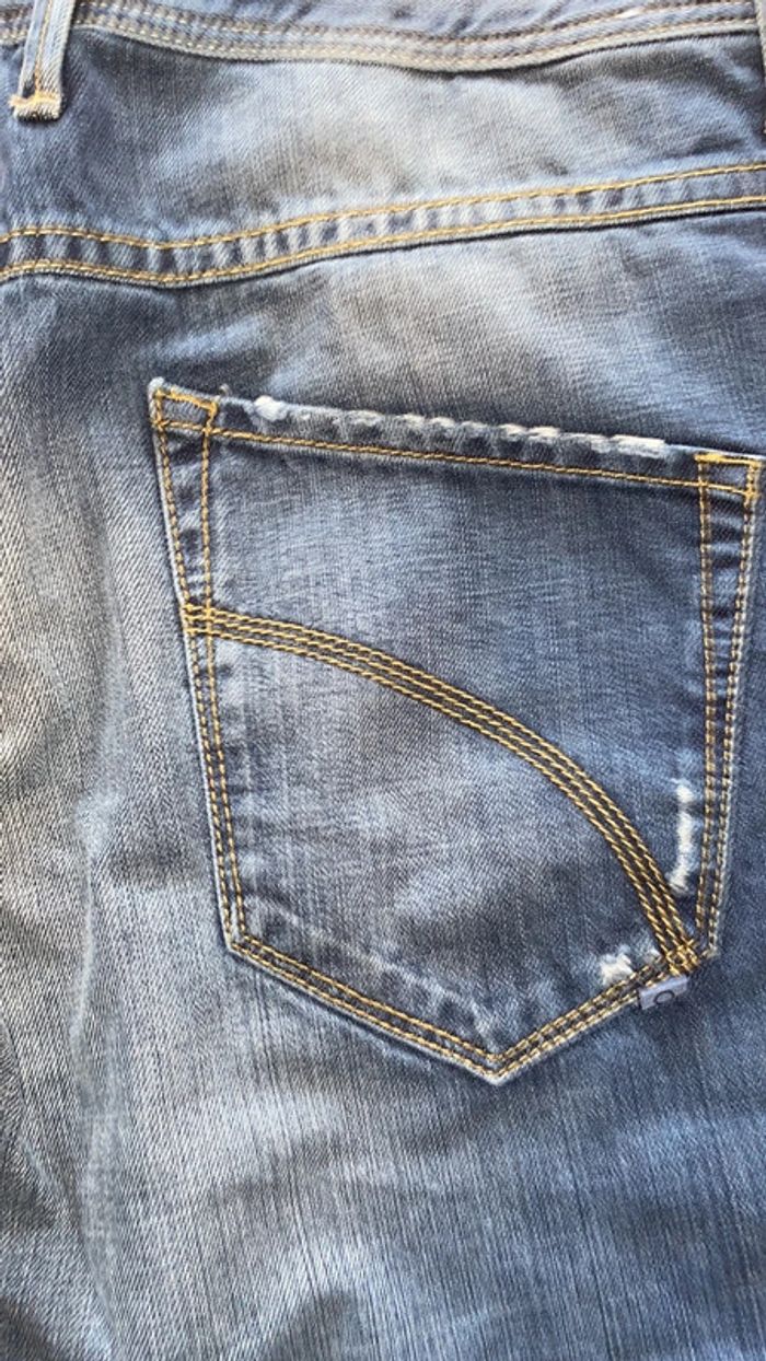 Jean effet délavé benetton - photo numéro 8