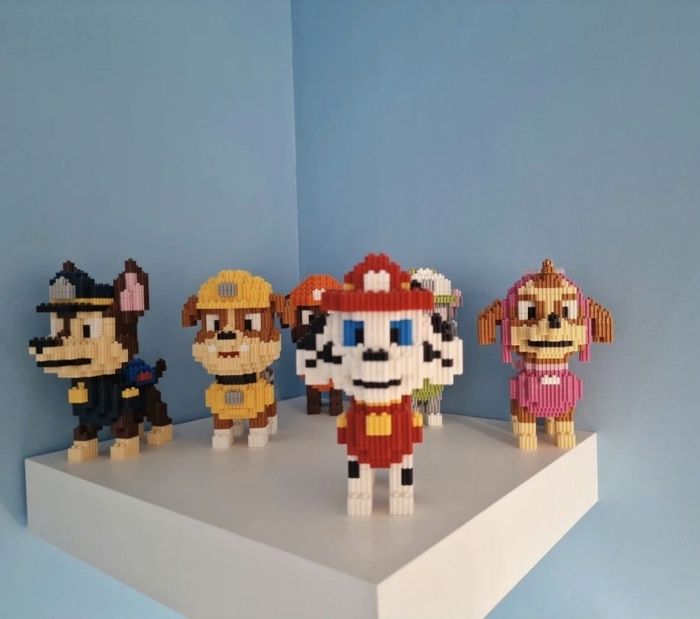 Lot de bloks paw patrol