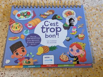 Livre de cuisine c'est trop bon