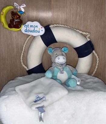 NAT04 doudou âne 🐴 picotin babynat