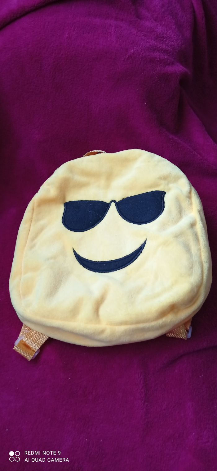 Sac à dos smiley jeune