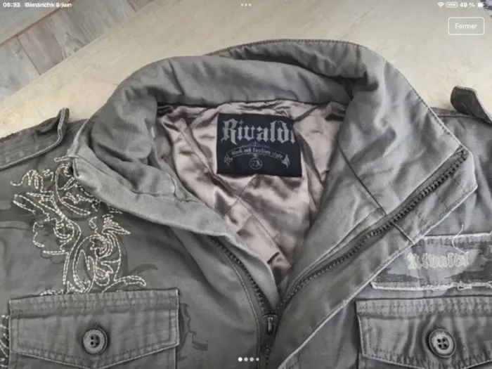 Veste baroudeur rivaldi